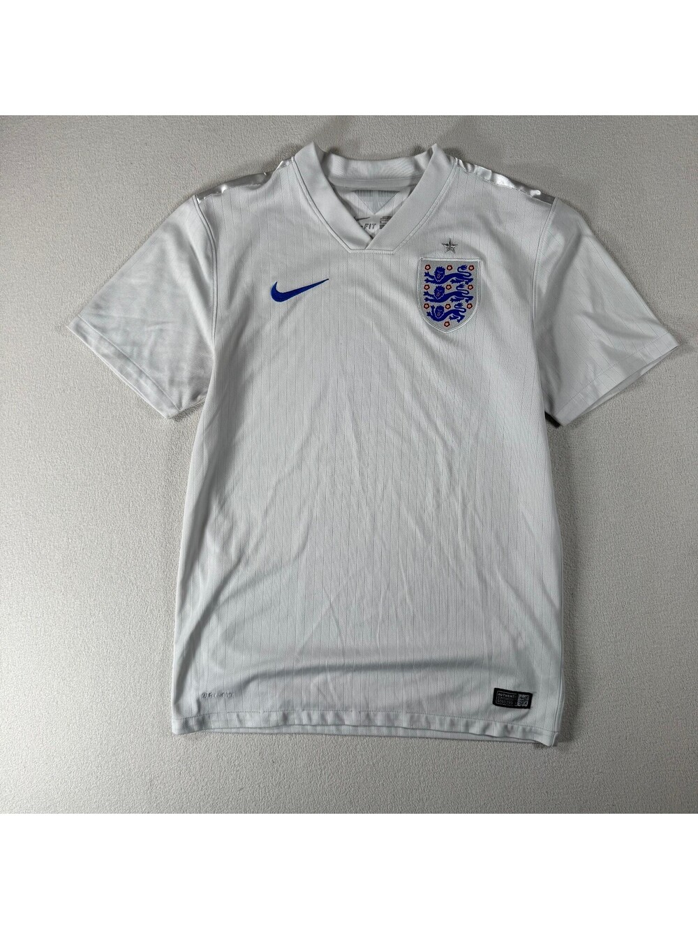 Nike England National Football Team White Jersey Size Small